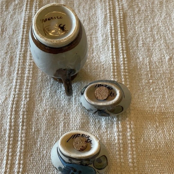 Vintage Ken Edwards Tonala Mexican pottery set - Picture 5 of 7